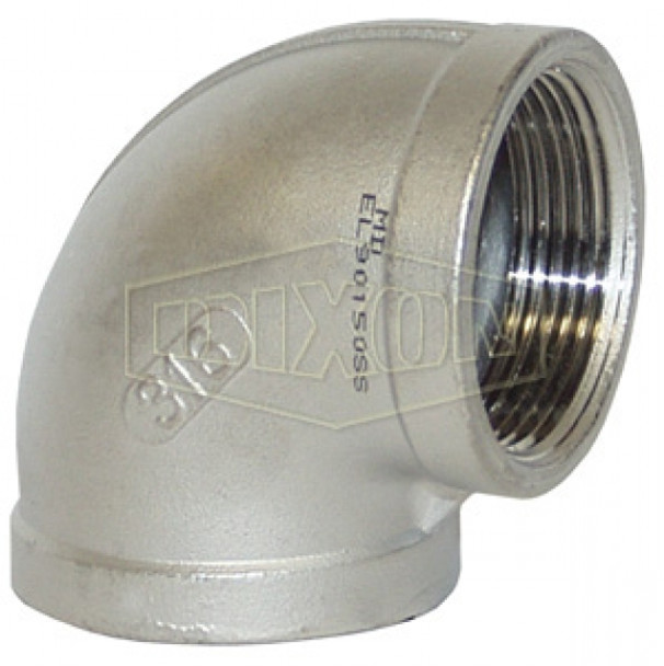 EL90075SS - NPT Threaded 90° Threaded Elbow EL90075SS - NPT Threaded 90° Threaded Elbow