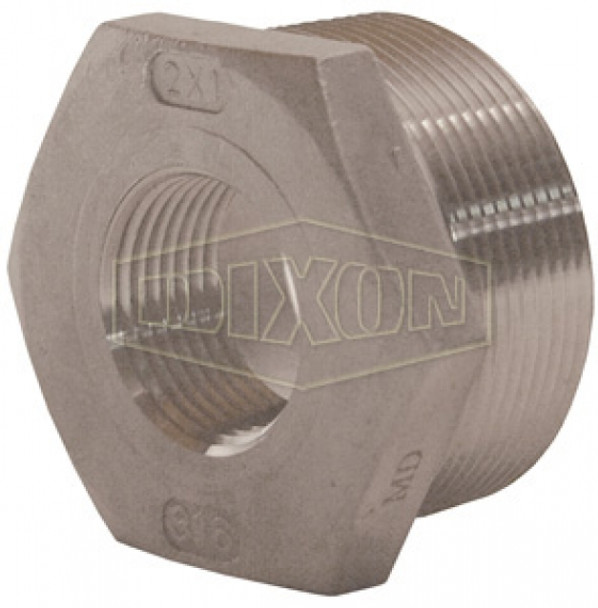 HB4030SS - NPT Threaded Reducer Hex Bushing