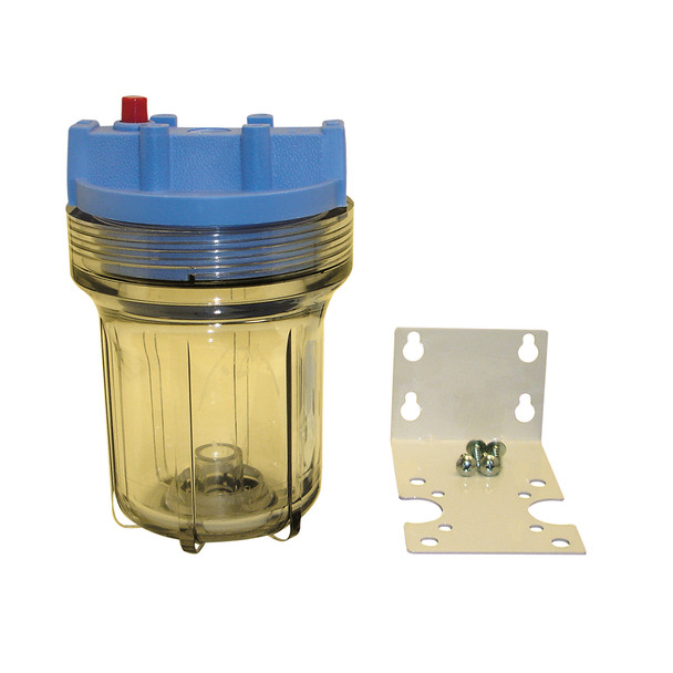 Clear Water Filter Housing w/ Mounting Bracket for 5" Filter