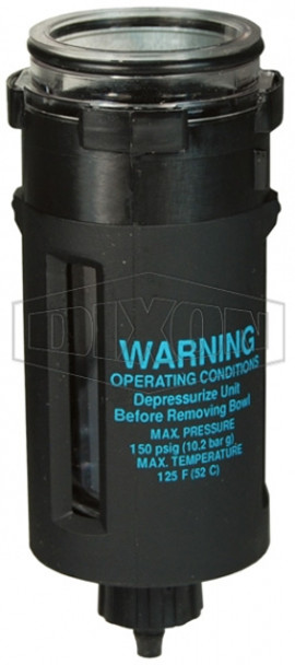 LRP-96-940 - Wilkerson Lubricator Bowl with No Drain LRP-96-940 - Wilkerson Lubricator Bowl with No Drain