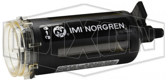 4425-50RF - Series 1 FRLs Filter Bowl/Bowl Guard with 1/4 Turn Manual Drain