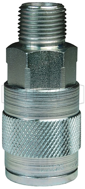 3JM3 - J-Series Automotive Pneumatic Male Threaded Coupler