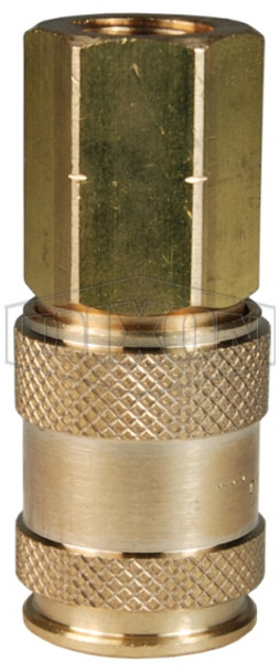 2UBF3-B - U-Series Universal Pneumatic Female Threaded Coupler