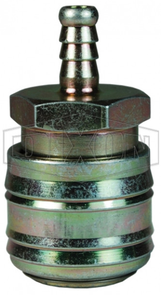 2MS3-PL - M-Series ARO Pneumatic Automatic Standard Hose Barb Coupler