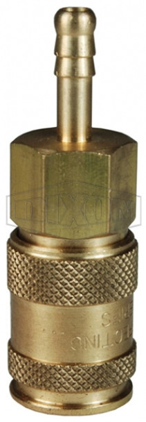 2US2-B - U-Series Universal Pneumatic Standard Hose Barb Coupler