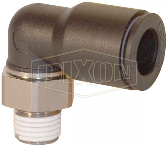 31095611 - Legris Nylon/Nickel-Plated Brass Push-In Male Elbow