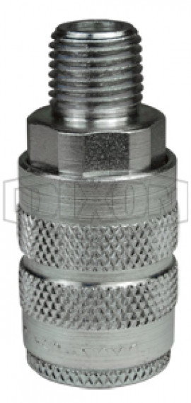 3FM3 - F-Series Pneumatic Manual Male Threaded Coupler