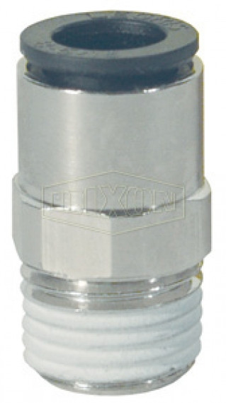 31750811 - Legris Nylon/Nickel-Plated Brass Push-In Male Connector