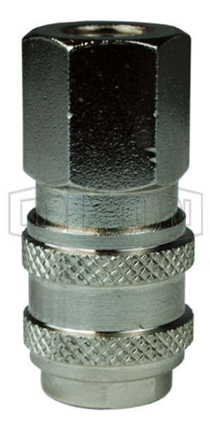1BRF1-B-7 - BR-Series Pneumatic Female Threaded Coupler