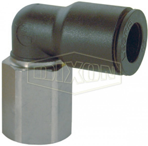 30095611 - Legris Nylon/Nickel-Plated Brass Push-In Female Elbow