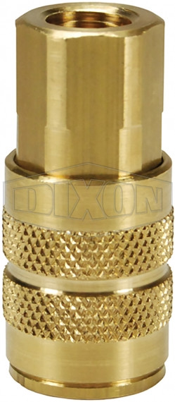 2FF2-B-BS - F-Series Pneumatic Manual Female Threaded Coupler