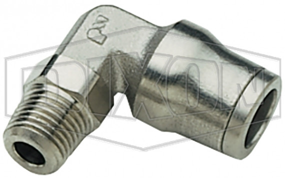 36096222 - Nickel-Plated Brass Legris Push-In Male Elbow