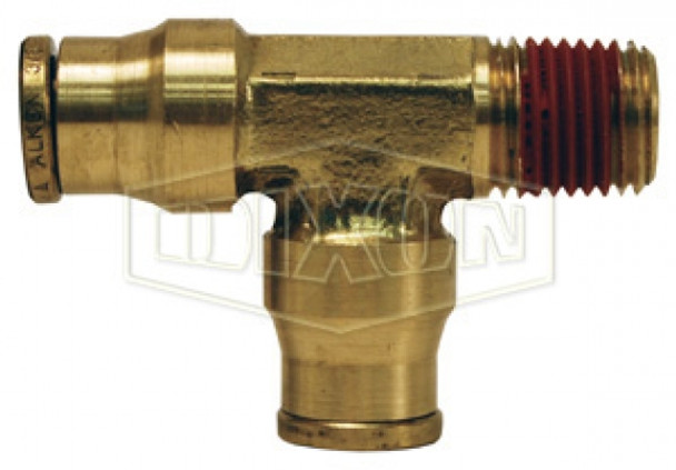 7112X8 - Push-In Male Run Tee 7112X8 - Push-In Male Run Tee