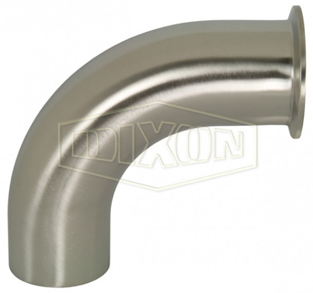 B2CM-G100 - Polished 90° Clamp x Weld Elbow B2CM-G100 - Polished 90° Clamp x Weld Elbow