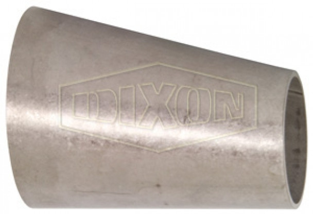 B32W-R20075U - Unpolished Eccentric Weld Reducer