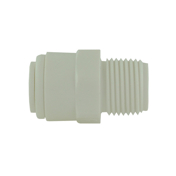 3/8" OD x 3/8" MIP Plastic Push-on Male Adapter