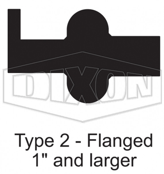 40MPF-E250 - Flanged Clamp Gasket