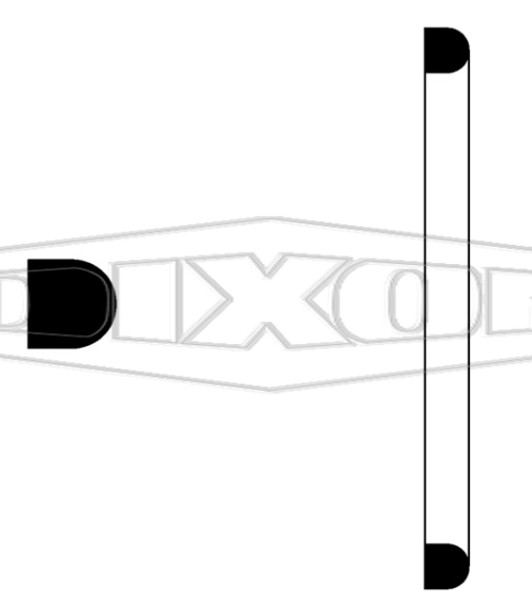 40MP-E100DIN - DIN Euro Gasket