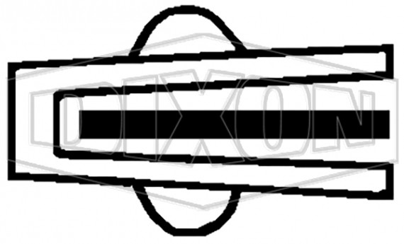 40MP-GR600 - Envelope Clamp Gasket