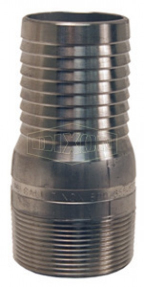 STC60A - King Combination Nipple BSPT Threaded End
