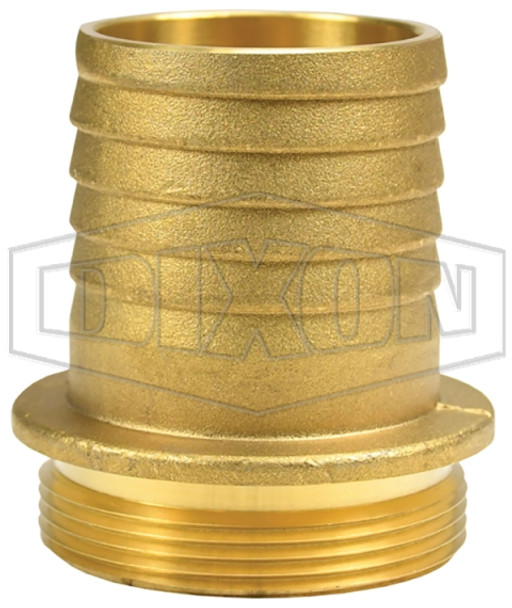 MB125 - King Short Shank Suction Male Coupling NPSM