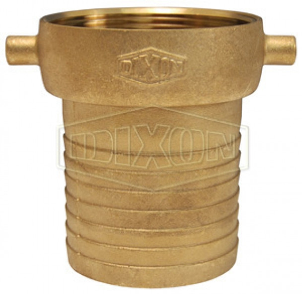 FBB125 - King Short Shank Suction Female Coupling NPSM