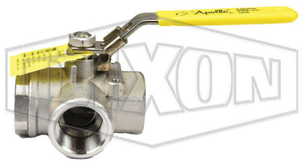 SSBV75TW - 3-way Stainless Steel Diverting Ball Valve SSBV75TW - 3-way Stainless Steel Diverting Ball Valve