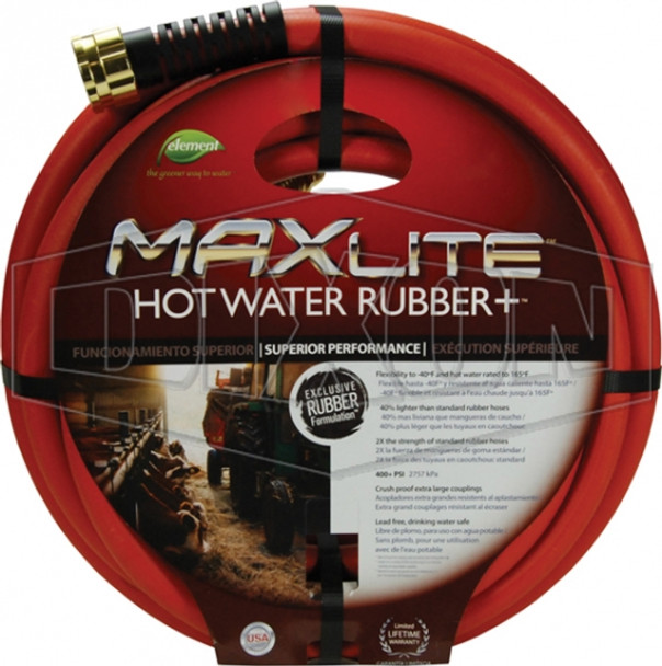 HWH50 - Hot Water Rubber Reinforced Hose