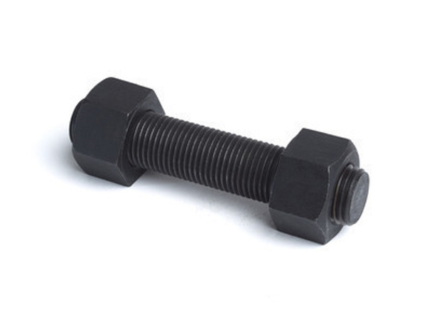 1-1/8" B7 Stud with 2H Nuts | Plain Finish