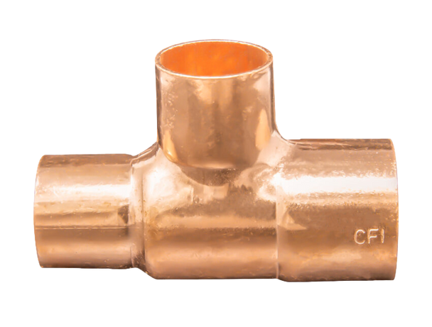 Copper Pressure Reducing Tee