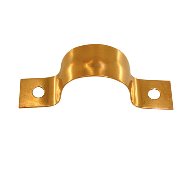 1/4" CTS Solid Copper 2-hole Tube Strap