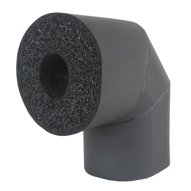 7/8" (3/4"cts) Self Seal Poly Pipe Insulation Elbow