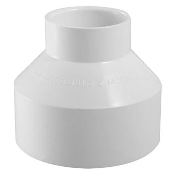 PVC SDR 35 Pipe Increaser-Reducer (Hub x Hub)