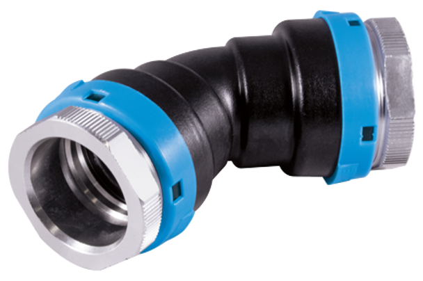 2-1/2" (63mm) x 45° Elbow