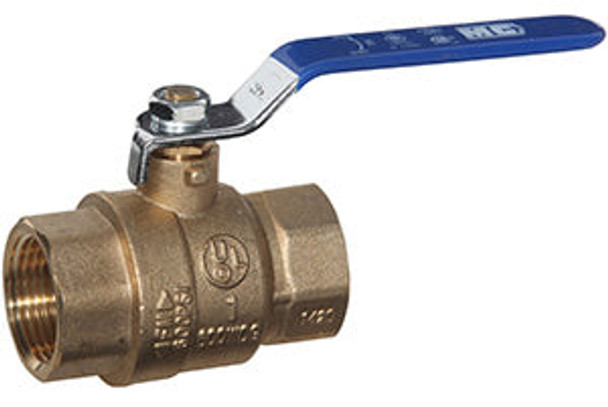 2" (50mm) Brass Ball Valve (female x female)