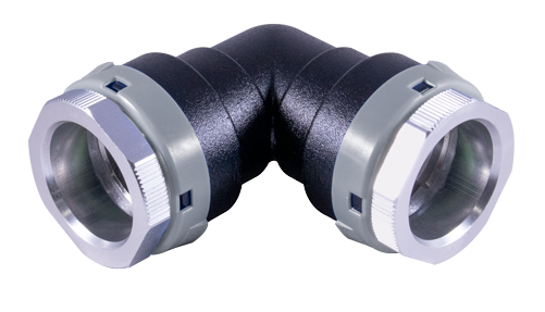 3-1/2" (90mm) x 90° Elbow