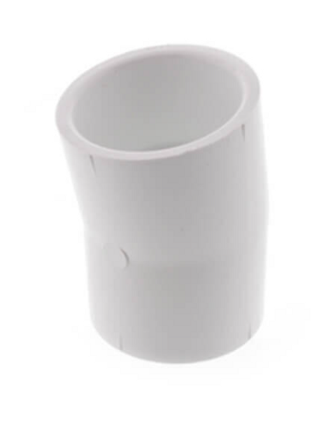 Sch 40 PVC 11-1/4 Elbow (SOC x SOC)