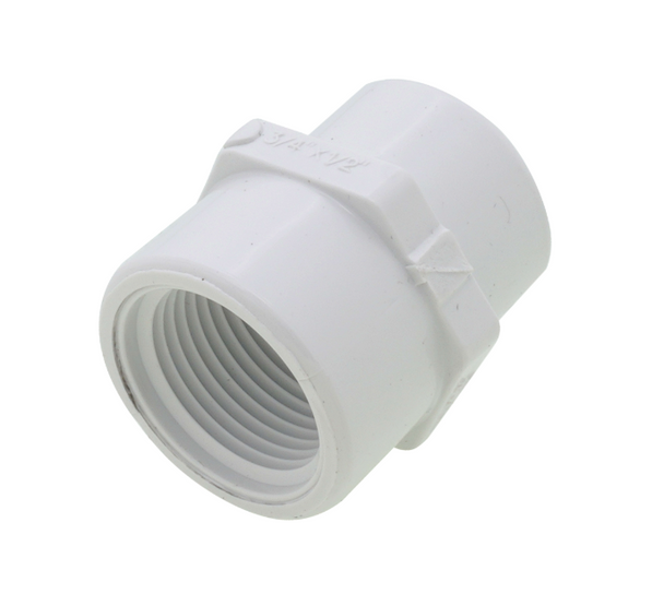 Schedule 40 PVC Reducing FIPT Coupling