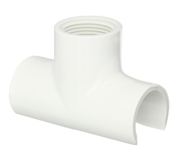 Schedule 40 PVC Snap-on Saddle (IPS O.D.X FIPT)