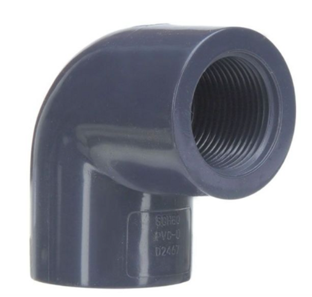 Schedule 80 PVC 90 Elbow (FBTxFPT)