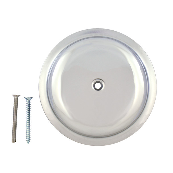 6" Stainless Steel Dome Extension Cover Plate