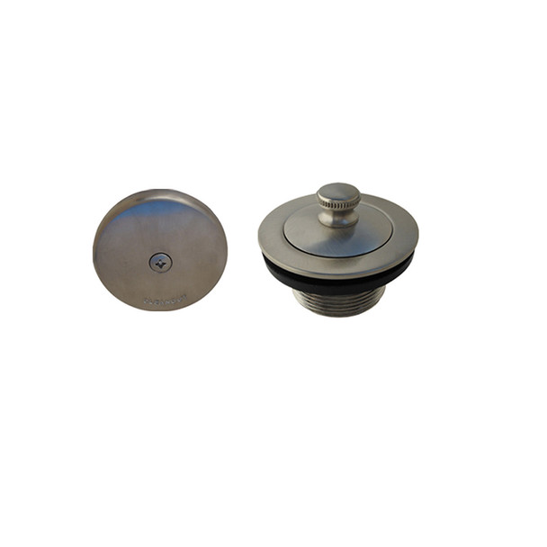 1-1/2" Lift/ Turn 1-Hole Bath Waste Trim- PVD Stainless Steel