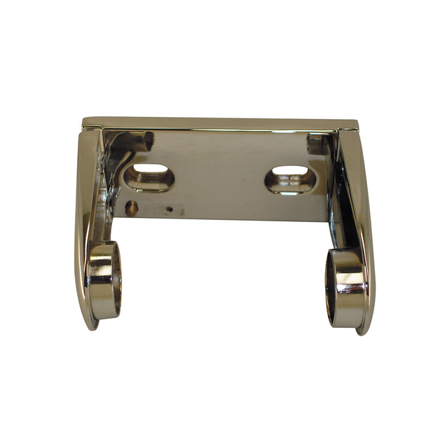 Commercial Single Tissue Holder w/ Exposed Screws- Chrome Plated
