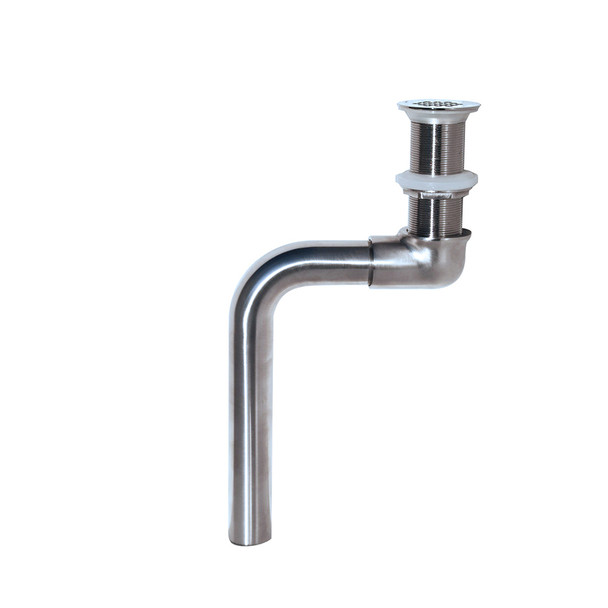 1-1/4" Handicap (Offset) Lavatory Grid Drain No O.F.- All PVD Satin Nickel