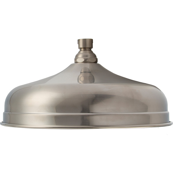 10" Rain Style Dome Showerhead- PVD Satin Nickel
