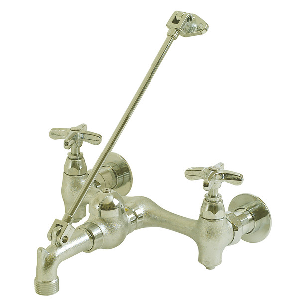 SERVICE SINK FAUCET COMPLETE WITH ALL MOUNTING HARDWARE SERVICE SINK FAUCET COMPLETE WITH ALL MOUNTING HARDWARE