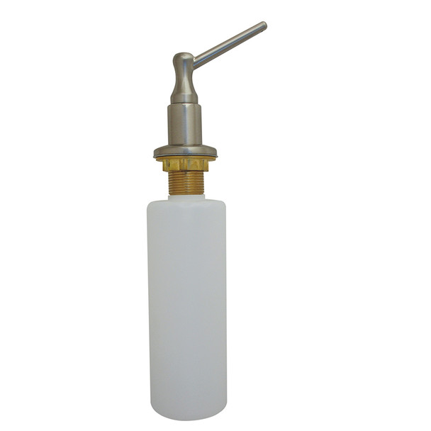Brass Liquid Soap Dispenser - PVD Satin Nickel