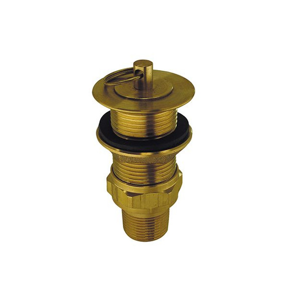 Bar Sink Waste Socket Drain - Cast Brass