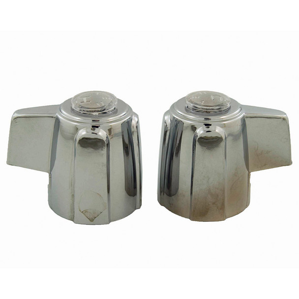 HOT AND COLD CANOPY LEVER HANDLES FOR DELTA HOT AND COLD CANOPY LEVER HANDLES FOR DELTA