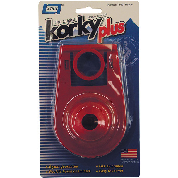 Korky Plus Adjustable Flapper (2004BP)- Blister Packed